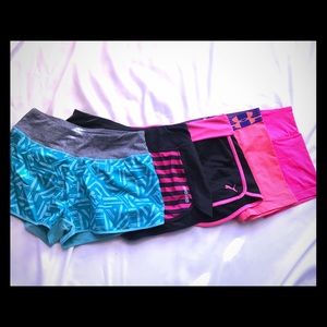 Lot of name brand workout shorts